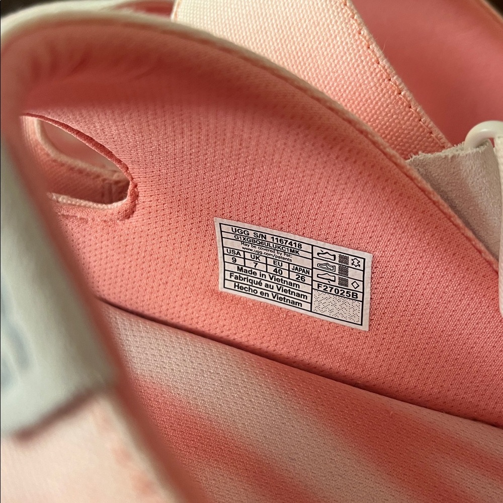 UGG Pink Platform Sandals - Picture 3 of 4